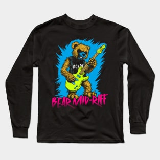 Bear Mid-Riff Long Sleeve T-Shirt